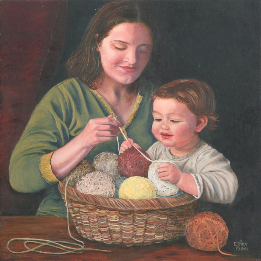 Magic Moment 40cm x 40cm. (Oil on Wood)