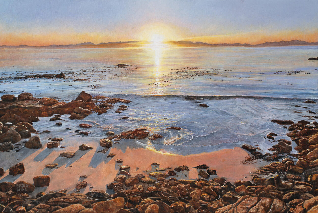 Winter Sunrise - Simon's Town 40cm x 60cm