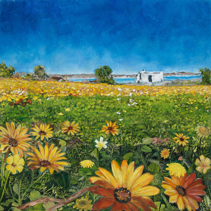 West Coast Flowers 1 20cm x 20cm